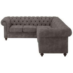 Home affaire Chesterfield-Sofa Chesterfield, mit Knopfheftung, auch in Leder