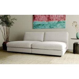 andas Big-Sofa Pori, mit tiefer Sitzfläche, in 2 Bezugsqualitäten