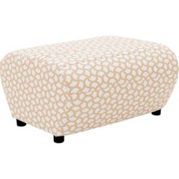DOMO collection Polsterhocker Soleil, Speziell für Outdoor, witterungsbeständig, incl. Schutzhülle