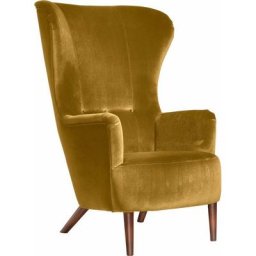 Max Winzer® Sessel Liana, im Retrostil, mit Knopfheftung, Hochlehner