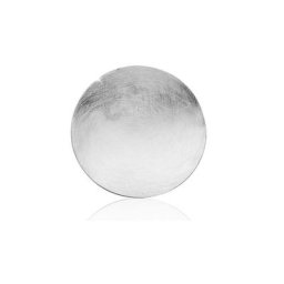 Nenalina Kettenanhänger Basic Rund Gebürstet Geo Design Kreis 925 Silber