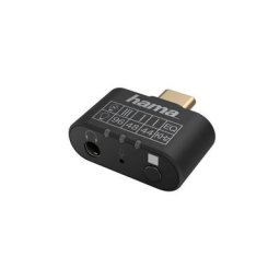 Hama Audio Adapter, USB-C Stecker, 3,5 mm Klinkenbuchse Audio-Adapter