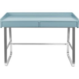 GALA Schreibtisch Greenwood Avenue, Gestell aus Edelstahl, Korpus vom Schreibtisch aus MDF, Breite 120 cm