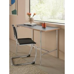 LeGer Home by Lena Gercke Schreibtisch Tara, modernes Design mit massiver Schichtholz Platte