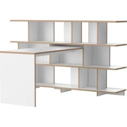 Tojo Schreibtisch anstell, passend für das Regal »stell«, Breite 155 cm