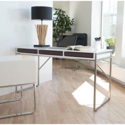 Hammel Furniture Schreibtisch Mistral, mit Metallgestell und drei Schubladen, Breite: 137,4 cm