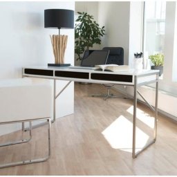 Hammel Furniture Schreibtisch Mistral, mit Metallgestell und drei Schubladen, Breite: 137,4 cm