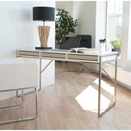 Hammel Furniture Schreibtisch Mistral, mit Metallgestell und drei Schubladen, Breite: 137,4 cm