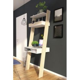 Home affaire Schreibtisch Oslo, erstrahlt im modernen Retrodesign, mit einer Schreibtischplatte
