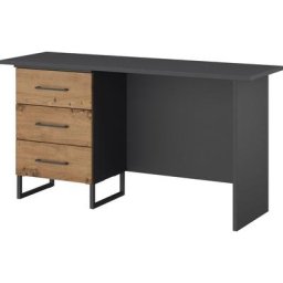 rauch Schreibtisch Holmes, im Industrial Style mit 3 Schubkästen