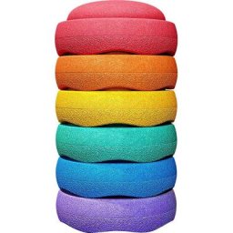Stapelstein Spielzeug-Gartenset Rainbow basic, 6 Stk.