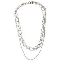 J.Jayz Ketten-Set mehrreihig, einzeln tragbar, oval (Set, 2-tlg)