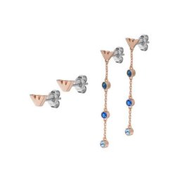 Emporio Armani Schmuckset EGS3013SET (Set, 4-tlg), mit Glassteinen