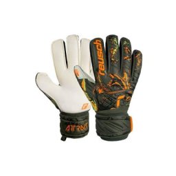 Reusch Torwarthandschuhe Attrakt Grip Finger Support mit Außennahtschnitt und Reusch Grip Belag