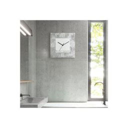 Bruno Banani Wanduhr Beton auf Alu (analog, 30 cm)