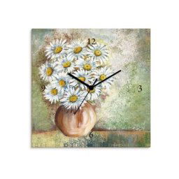 Artland Wanduhr Margeriten in Vase I