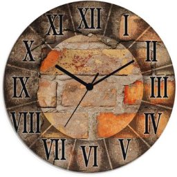 Artland Wanduhr Antike Uhr (wahlweise mit Quarz- oder Funhuhrwerk, lautlos ohne Tickgeräusche)