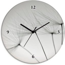 Artland Wanduhr Pusteblumen-Samen (wahlweise mit Quarz- oder Funhuhrwerk, lautlos ohne Tickgeräusche)