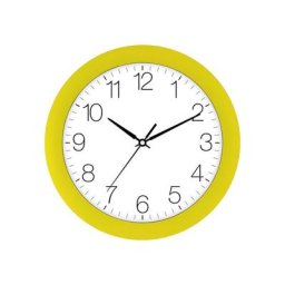 EUROTIME Wanduhr Trend gelb, 88800-03-1
