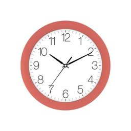 EUROTIME Wanduhr Trend apricot rot, 88800-01-1