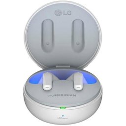 LG TONE Free DT60Q In-Ear-Kopfhörer (Active Noise Cancelling (ANC), Freisprechfunktion, LED Ladestandsanzeige, Sprachsteuerung, integrierte Steuerung für Anrufe und Musik, Google Assistant, Siri, Bluetooth)