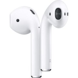 Apple AirPods with Charging Case (2019) In-Ear-Kopfhörer (Sprachsteuerung, True Wireless, Bluetooth, Kompatibel mit iPhone,iPad Air / Mini / Pro, Watch, Mac Mini, iMac)