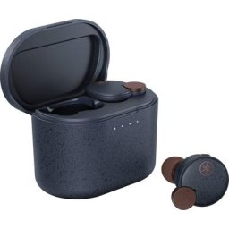 Yamaha TW-E7B In-Ear-Kopfhörer (Active Noise Cancelling (ANC), On-Ear-Erkennung, Sprachsteuerung, Google Assistant, Siri, Bluetooth)