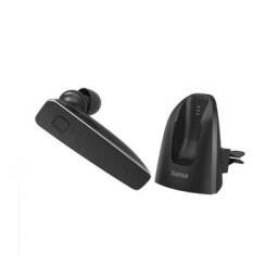 Hama Bluetooth Headset MyVoice2100, mono, in ear, Ohrbügel, für zwei Geräte Bluetooth-Kopfhörer (Sprachsteuerung, Google Assistant, Siri)