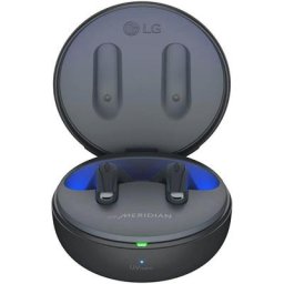 LG TONE Free DT60Q In-Ear-Kopfhörer (Active Noise Cancelling (ANC), Freisprechfunktion, LED Ladestandsanzeige, Sprachsteuerung, integrierte Steuerung für Anrufe und Musik, Google Assistant, Siri, Bluetooth)