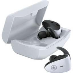 Yamaha TW-ES5A In-Ear-Kopfhörer (Freisprechfunktion, Sprachsteuerung, True Wireless, integrierte Steuerung für Anrufe und Musik, Google Assistant, Siri, Bluetooth)