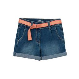 s.Oliver Junior Jeansshorts Gürtel für Kinder vorhanden