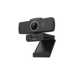 Hama Ultra HD2160p Webcam mit flexiblem Neigungswinkel, Rauschunterdrückung Webcam (Zusatzfunktionen: 1/4 Zoll-Gewinde, Autom. Belichtungsanpassung)