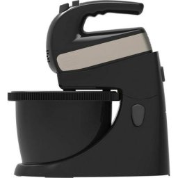Black + Decker Handmixer BXMXA500E / ES9130090B mit Schüssel, 500 W