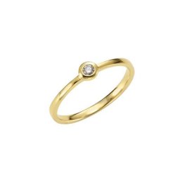 Orolino Fingerring 585/- Gelbgold Brillant