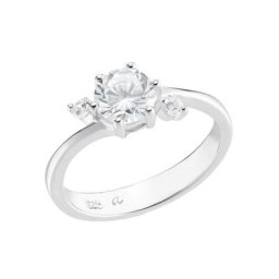 Amor Fingerring, Shining Classic (1-tlg), mit Zirkonia