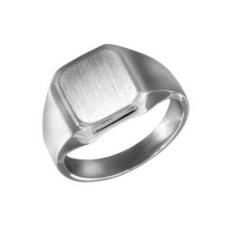 Firetti Ring mit Gravur Siegelring mit Monogramm