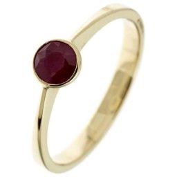 JOBO Goldring, 333 Gold mit Rubin