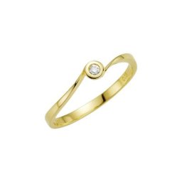Orolino Fingerring 585/- Gelbgold Brillant
