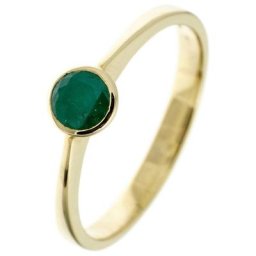 JOBO Goldring, 333 Gold mit Smaragd