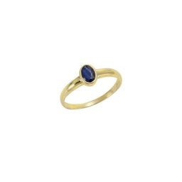 Vivance Fingerring 375/- Gelbgold mit Saphir