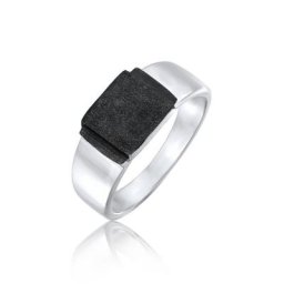 Kuzzoi Siegelring Herren Siegelring Modern 925 Silber