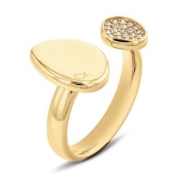 Calvin Klein Fingerring, 35000319B,C,D, 35000320B,C,D, mit Glasstein
