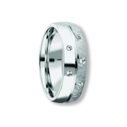 ONE ELEMENT Silberring Zirkonia Freundschaft Partner Ring aus 925 Silber, Damen Silber Schmuck Freundschaft / Partner