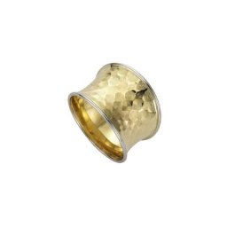Fascination by Ellen K. Fingerring 333 Gold zweifarbig diamantiert