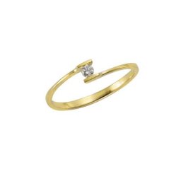 Orolino Fingerring 585/- Gelbgold Brillant