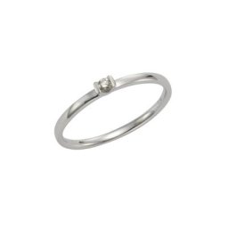 Orolino Fingerring 750/- Weißgold Brillant