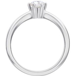 ONE ELEMENT Diamantring 0,20 ct Diamant Brillant Ring aus 750 Weißgold, Damen Gold Schmuck