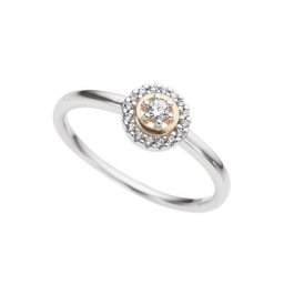Firetti Diamantring Kreis, Rund, Solitär