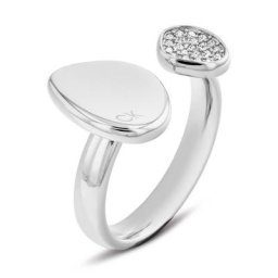 Calvin Klein Fingerring, 35000319B,C,D, 35000320B,C,D, mit Glasstein