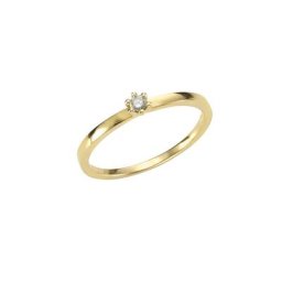 Orolino Fingerring 750/- Gelbgold Brillant